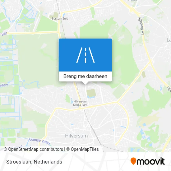 Stroeslaan kaart