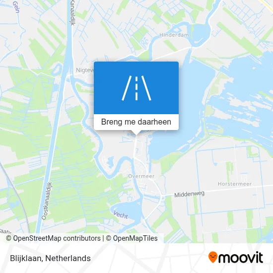 Blijklaan kaart