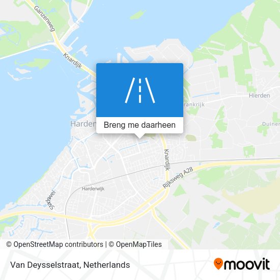 Van Deysselstraat kaart