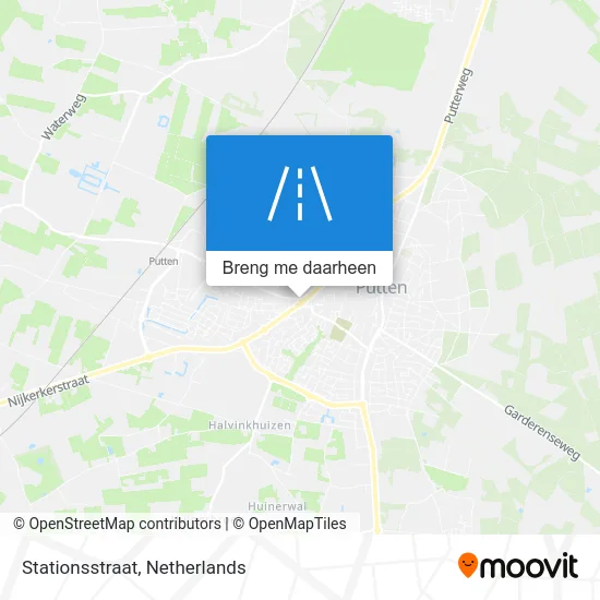 Stationsstraat kaart