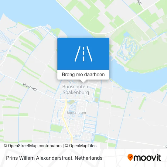 Prins Willem Alexanderstraat kaart