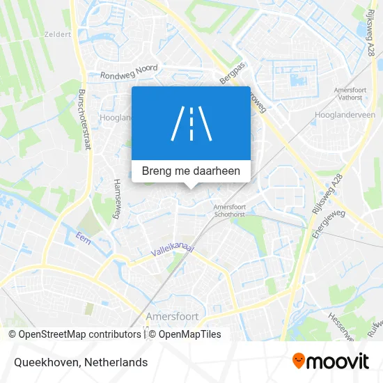 Queekhoven kaart