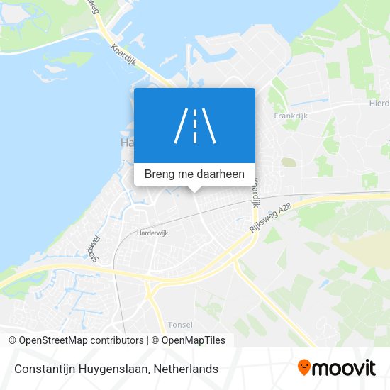 Constantijn Huygenslaan kaart