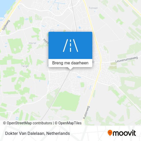 Dokter Van Dalelaan kaart