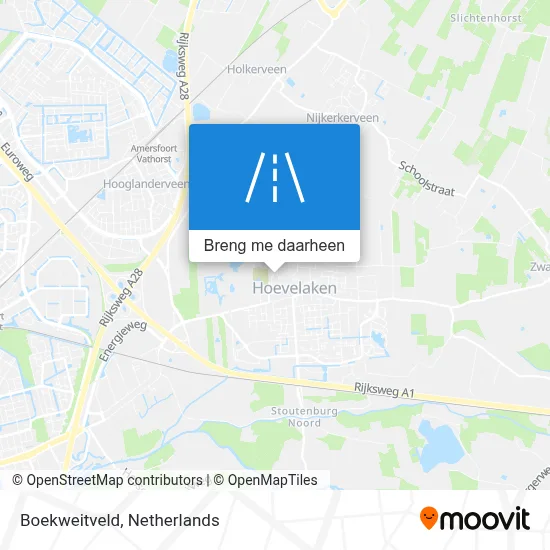 Boekweitveld kaart