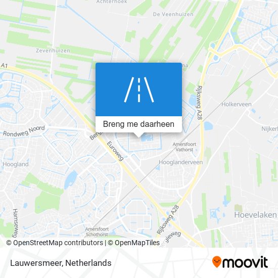 Lauwersmeer kaart