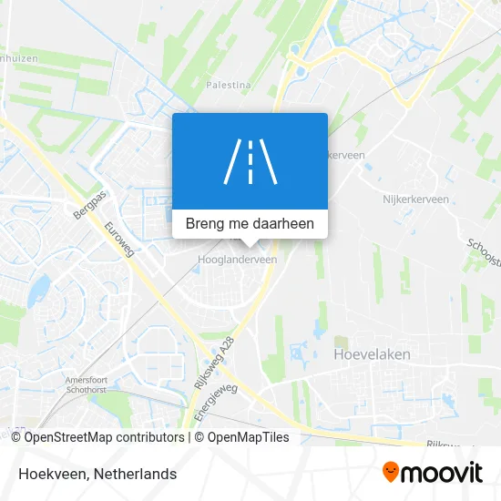 Hoekveen kaart