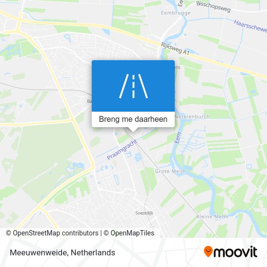 Meeuwenweide kaart