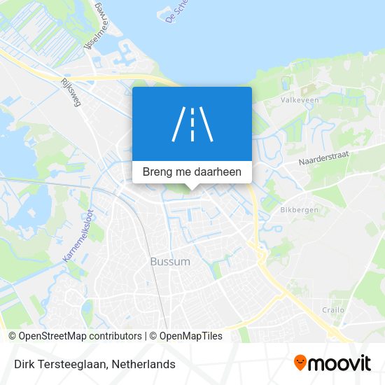 Dirk Tersteeglaan kaart