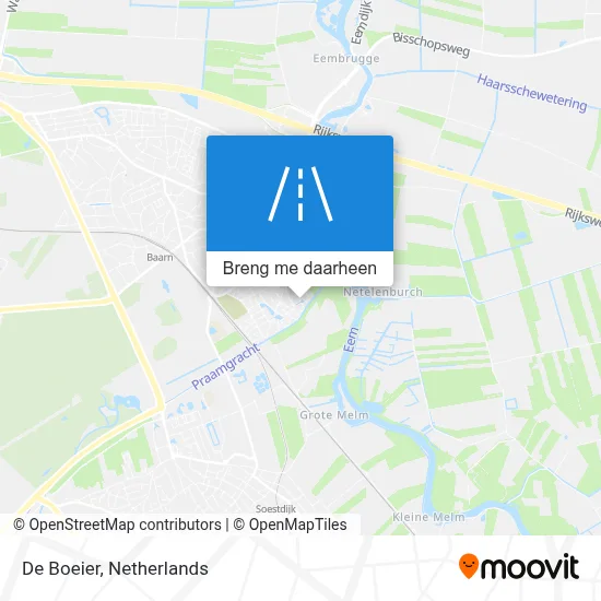 De Boeier kaart