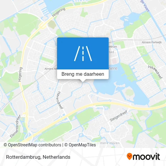 Rotterdambrug kaart