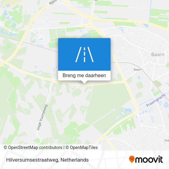 Hilversumsestraatweg kaart