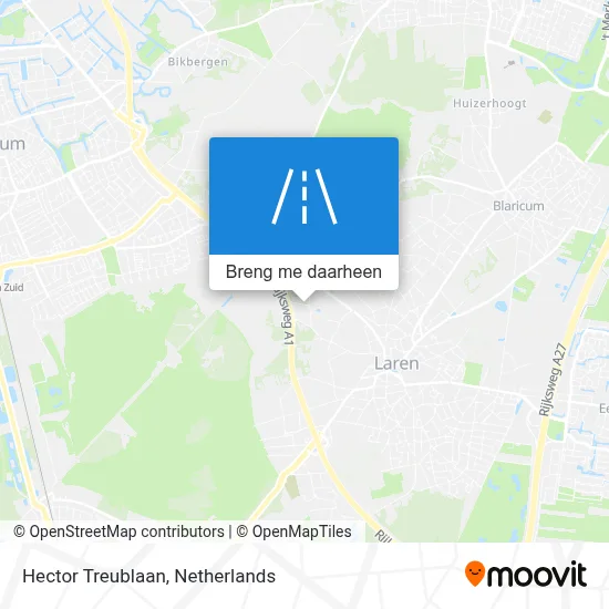 Hector Treublaan kaart