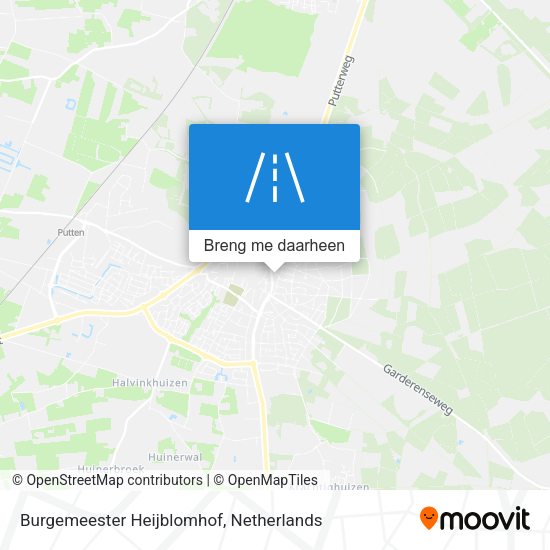 Burgemeester Heijblomhof kaart