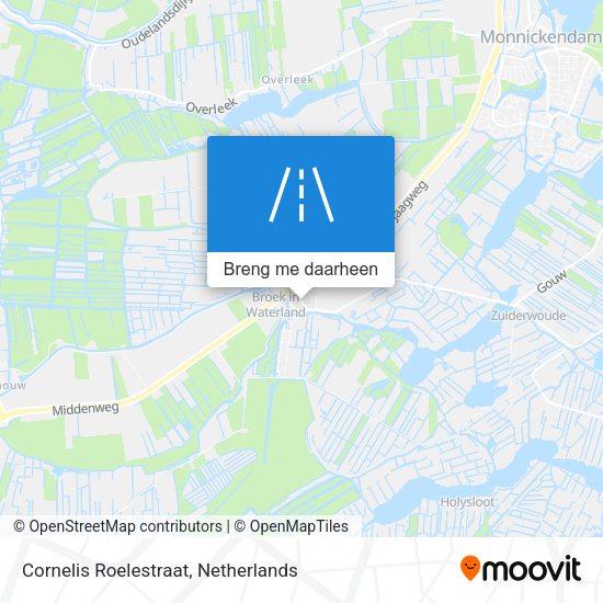 Cornelis Roelestraat kaart