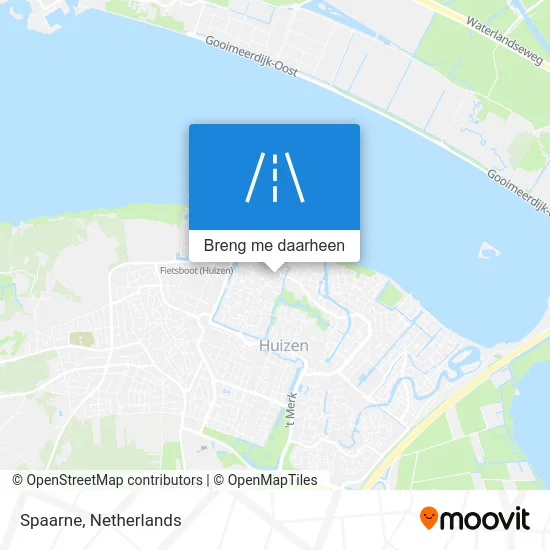 Spaarne kaart