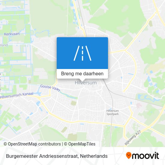 Burgemeester Andriessenstraat kaart