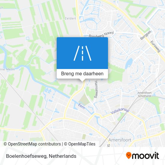 Boelenhoefseweg kaart