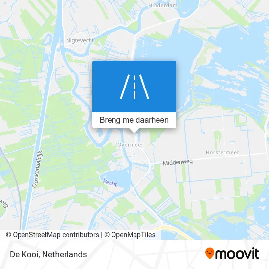 De Kooi kaart