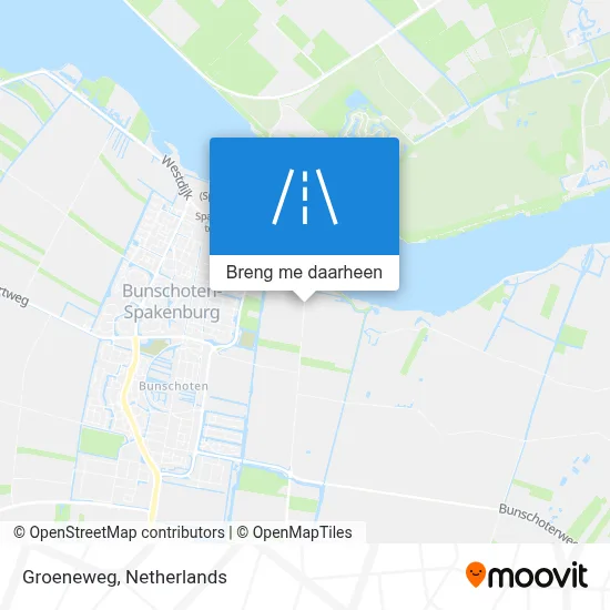 Groeneweg kaart
