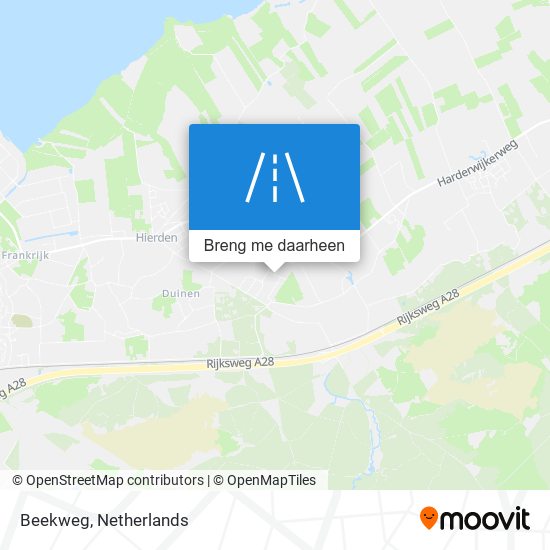 Beekweg kaart