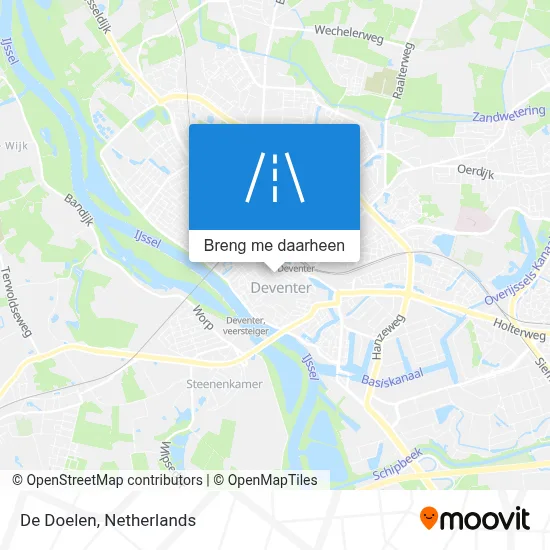 De Doelen kaart