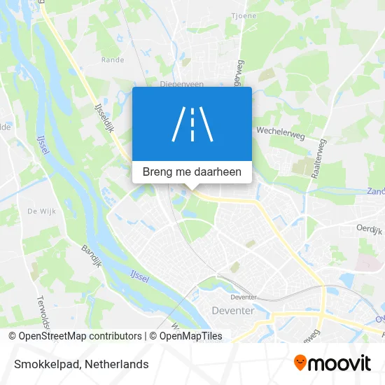 Smokkelpad kaart