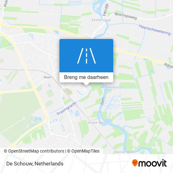 De Schouw kaart