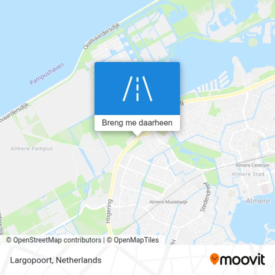 Largopoort kaart
