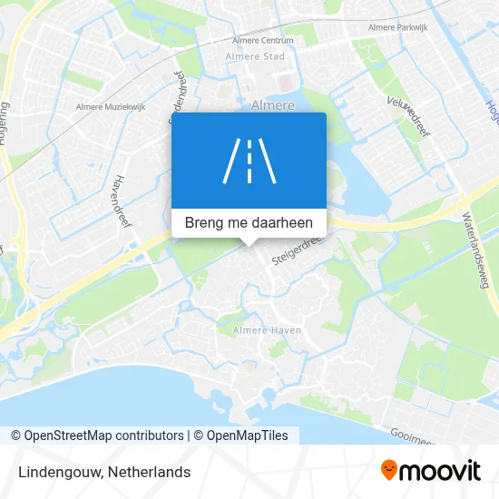 Lindengouw kaart