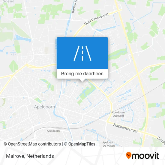 Malrove kaart