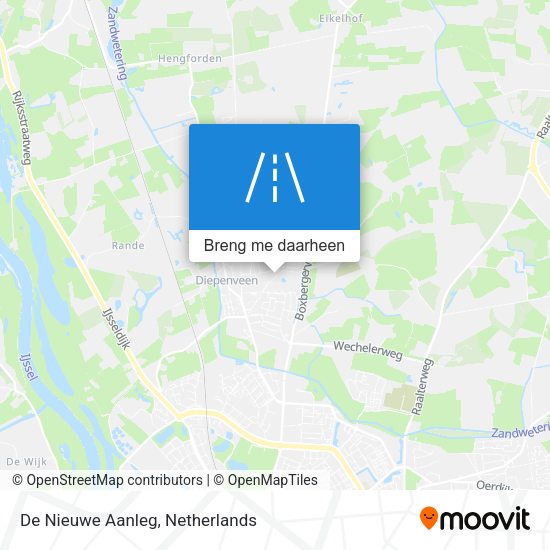 De Nieuwe Aanleg kaart