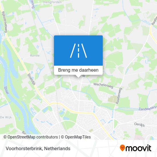 Voorhorsterbrink kaart