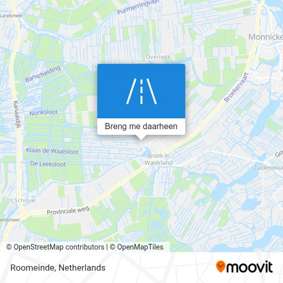 Roomeinde kaart