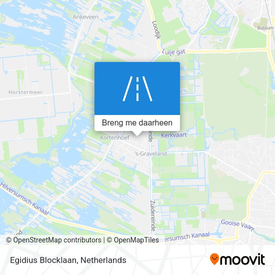 Egidius Blocklaan kaart