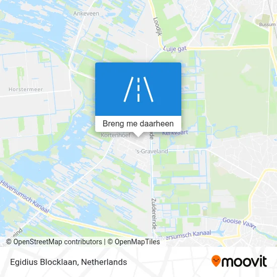 Egidius Blocklaan kaart