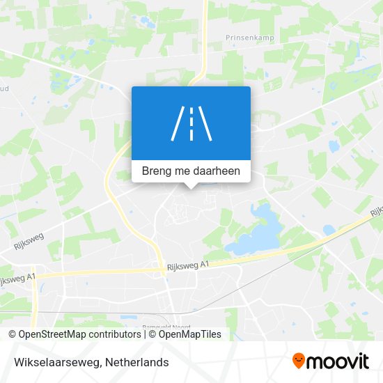 Wikselaarseweg kaart