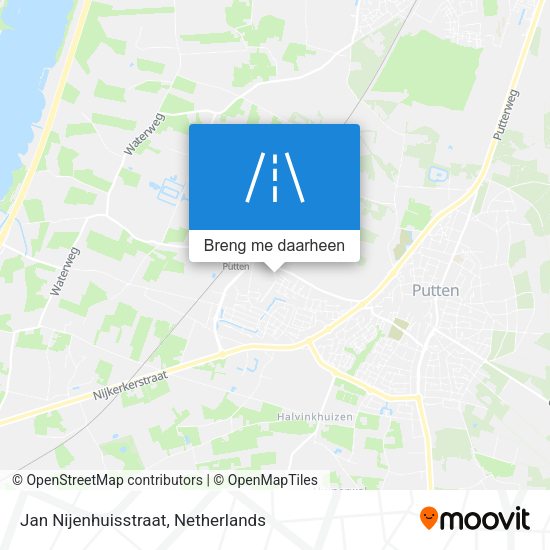 Jan Nijenhuisstraat kaart