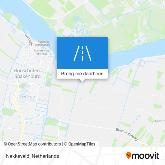 Nekkeveld kaart