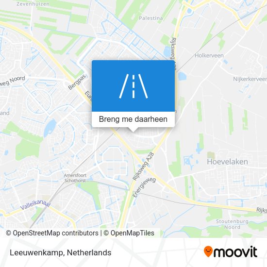 Leeuwenkamp kaart
