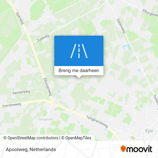 Apoolweg kaart