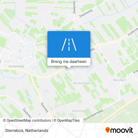 Sterrebos kaart