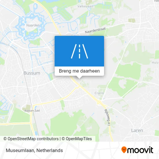 Museumlaan kaart