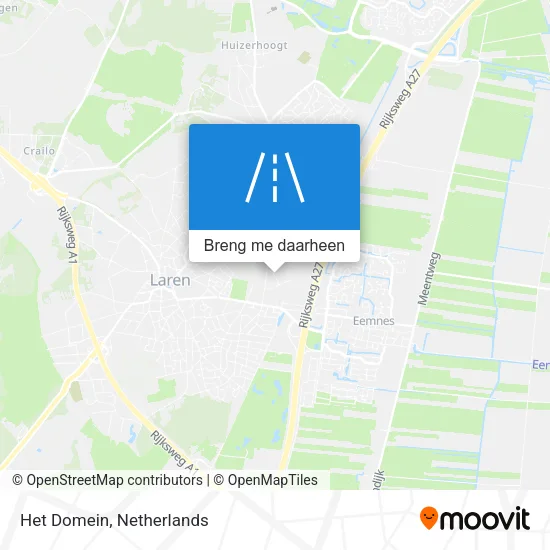 Het Domein kaart