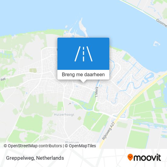 Greppelweg kaart