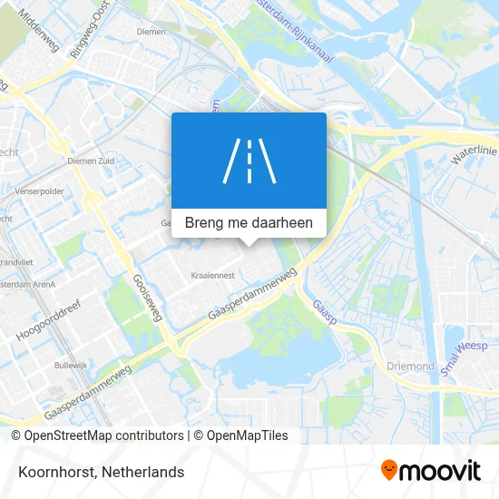 Koornhorst kaart