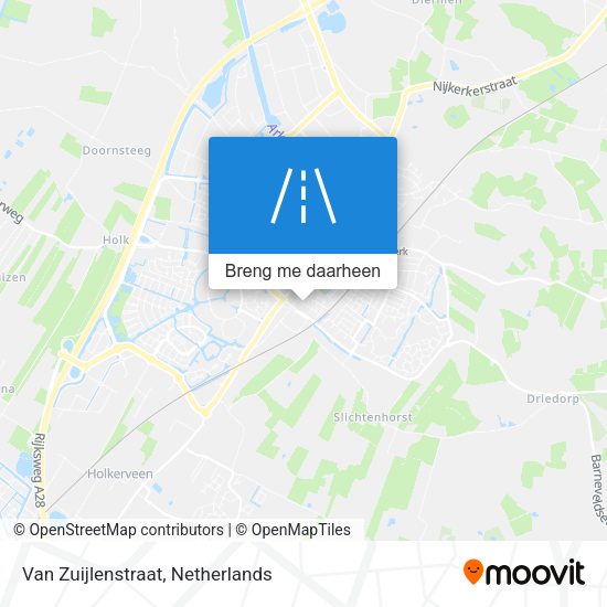 Van Zuijlenstraat kaart