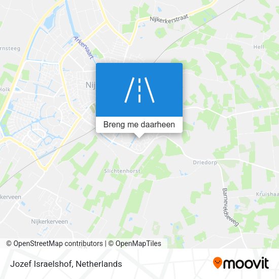 Jozef Israelshof kaart