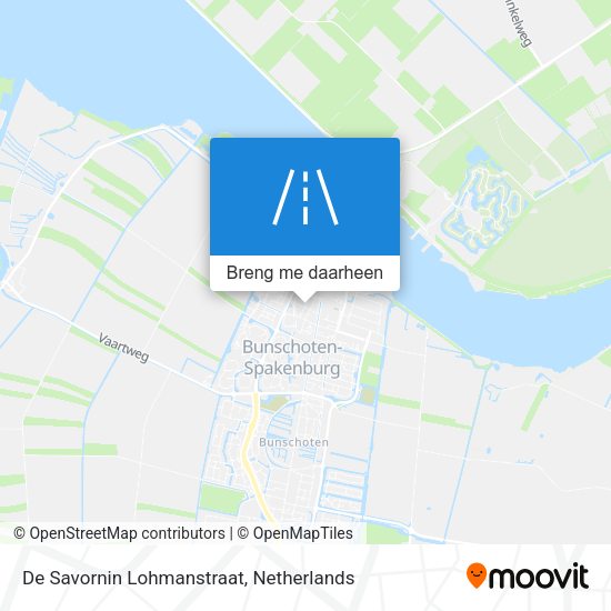 De Savornin Lohmanstraat kaart