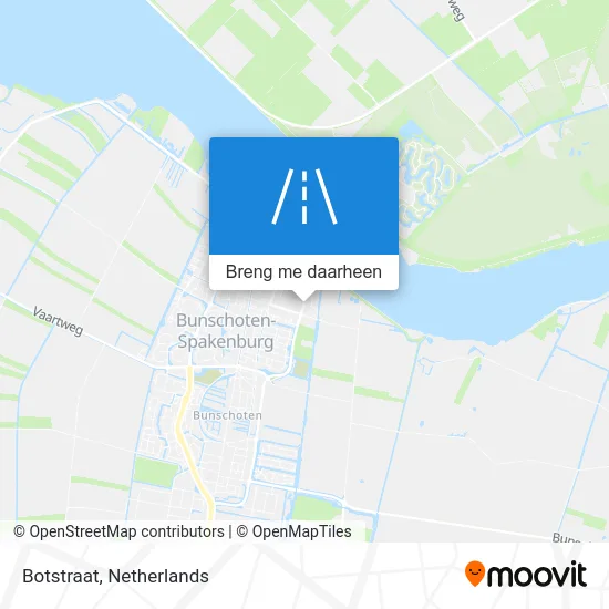 Botstraat kaart
